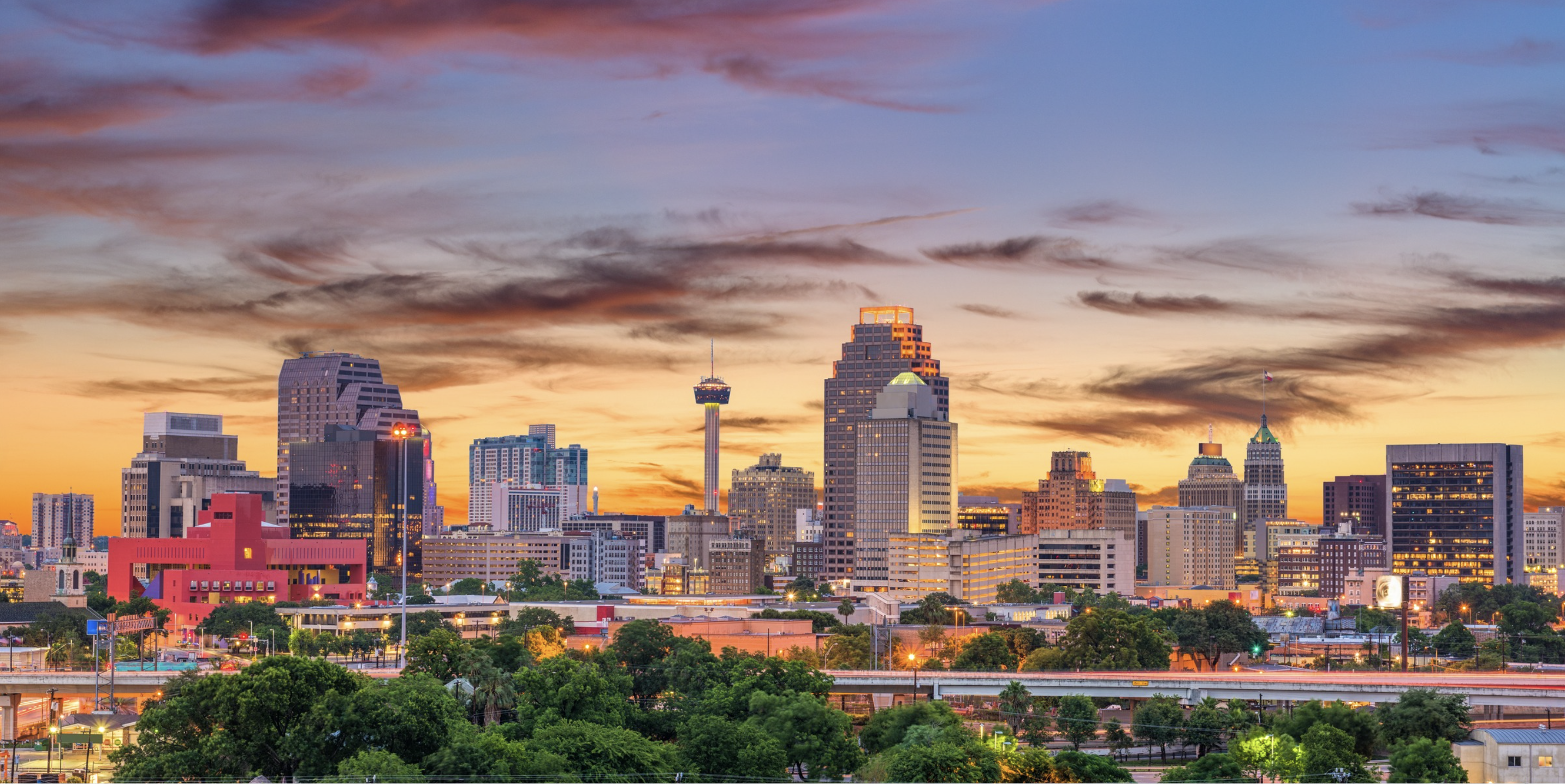 San Antonio, Texas Skyline